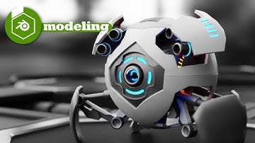 Blender 3.0 combat robot modeling tutorial free download