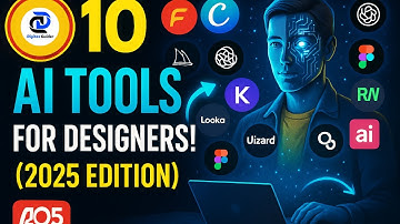 🎨 Top 10 AI Tools Every Designer MUST Know in 2025! 🔥