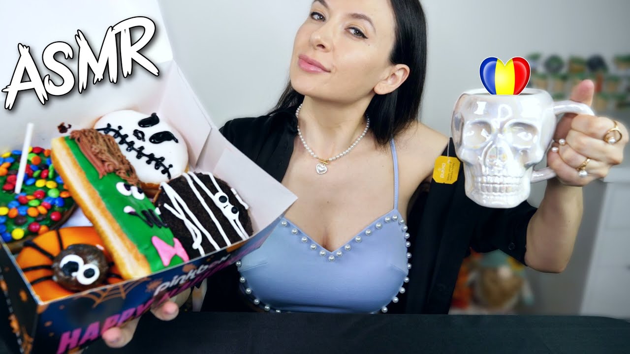 Al 100-lea videoclip/mukbang *ASMR în Română