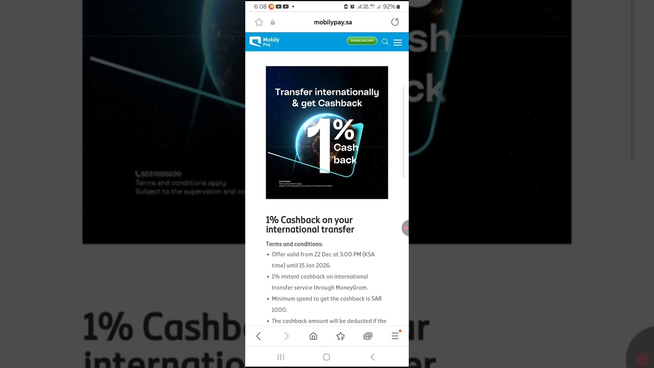 Mobily pay offer 