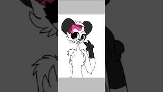 Art trade for Panda Trash {Speedpaint}