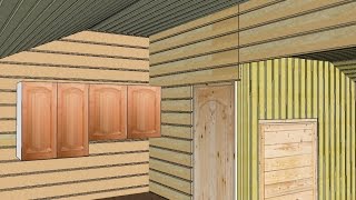 Рисуем вагонку в SketchUp Рисуем вагонку в SketchUp