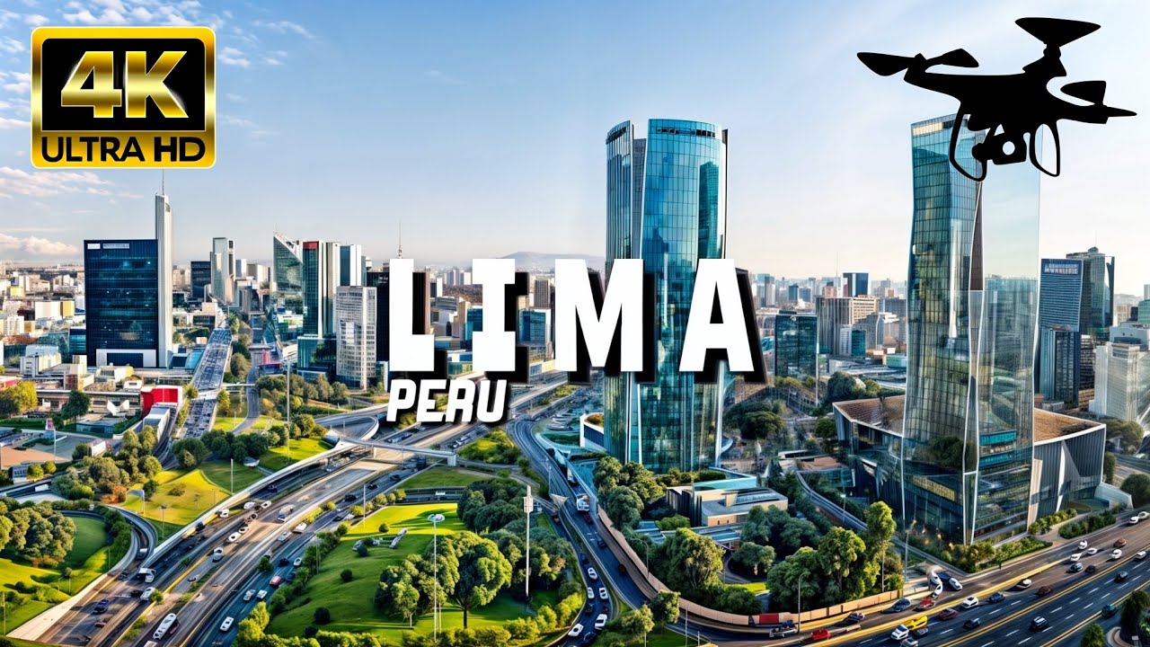 Lima, Peru In 4K By Drone - Amazing View Of Lima, Peru
