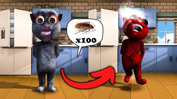 What If Talking Juan Eat A Roach 100 Times | Juan became a Demon | Talking Juan Update