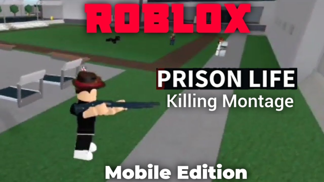 ROBLOX Killing Montage (Prison Life) Mobile Phone Edition Samsung
