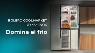 Frigorifico Bolero CoolMarket 4D 454 Inox