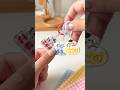 刺繍でお名前チャーム作ったよ🎀 #サンリオ