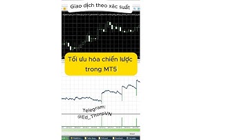 Cách tối ưu hóa khi backtest chiến lược trên MT5