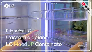 Moodup Lg Come Rimuovere E Riposizionare Ripiani E Cetti Frigorifero Lg Moodup Combinato