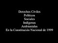 Derechos en la Constitución Venezolana de 1999 #DerechoPúblico #Constitución #UC