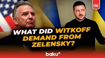 Witkoff Put Forward a List of Demands to the Ukrainian Delegation – The WP
