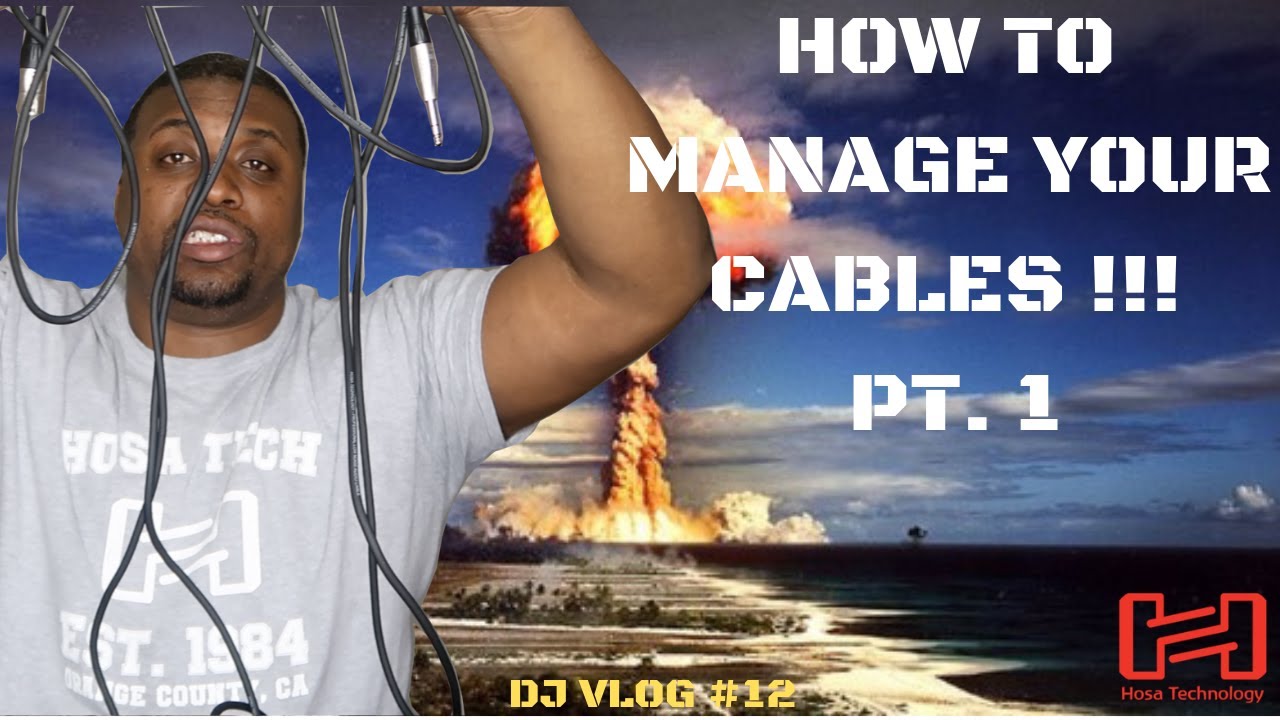DJ VLOG 12 HOSA CABLE PRODUCT REVIEW SERIES PART 1 CABLE
