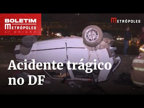 Acidente de trânsito atinge criança de 10 anos no DF; motorista é PM | Boletim Metrópoles 1º
