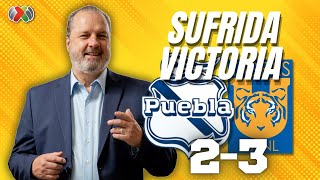 SUFRIDA VICTORIA de los Tigres | Puebla vs Tigres UANL | Torneo Clausura 2024 Liga MX