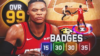 MY 2 WAY SLASHING 3PT PLAYMAKER AT 99 OVERALL DOMINATES THE STAGE IN NBA 2K20! BEST BUILD NBA 2K20