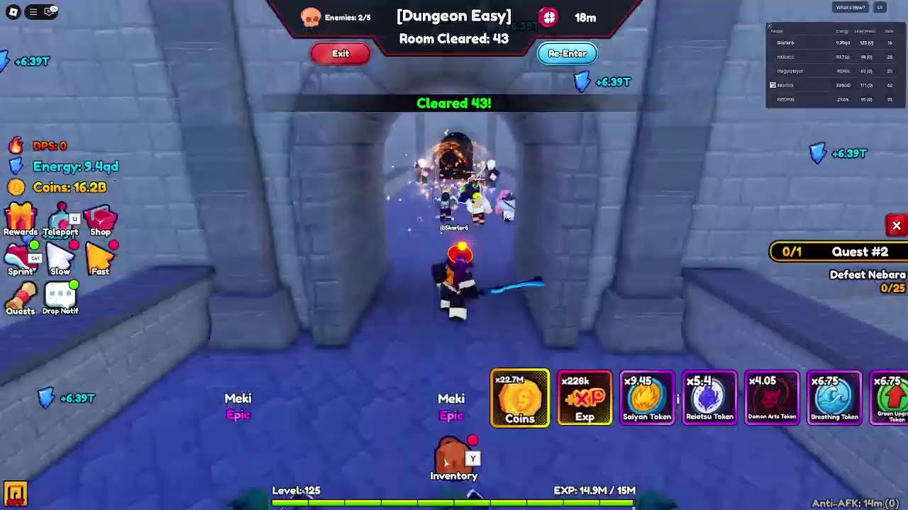 Noob to Pro in Anime Eternal! (#5) | Supreme Accessories + Hit Rank 73!