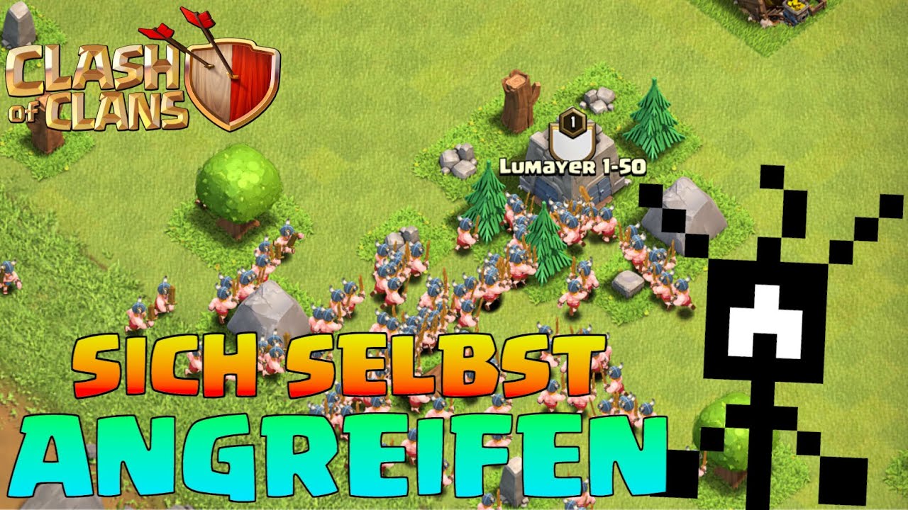 Clash Of Clans Eigenes Dorf Angreifen 🤔💥SICH SELBST angreifen in Clash of Clans? || Clash of Clans * CoC