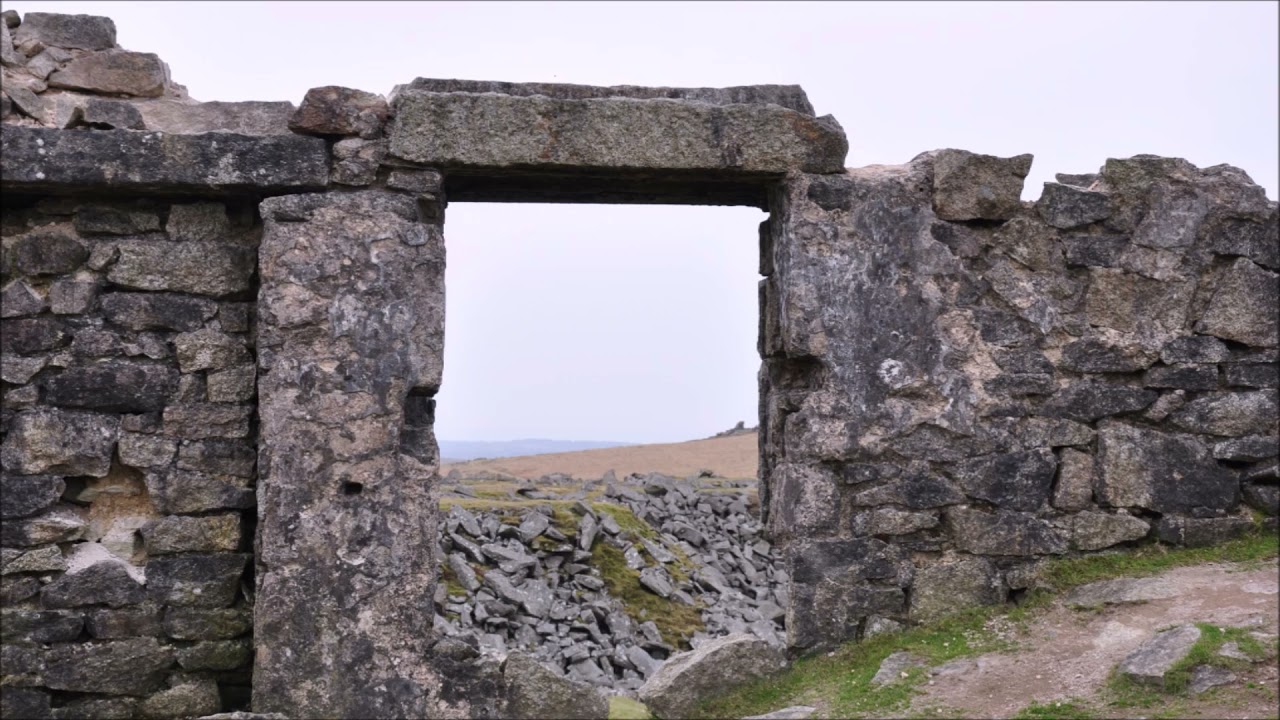 Foggintor Quarry.  Went for a wander and came across a group of Royal Marine's training . . . .