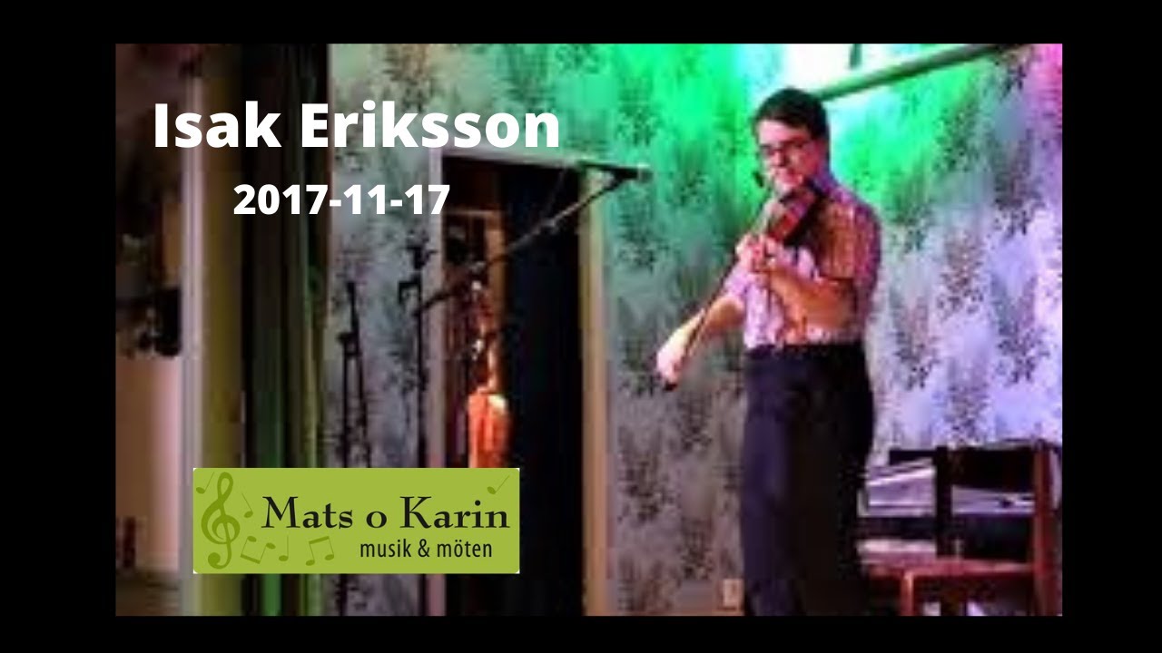 Isak Eriksson hos  Mats o Karin musik & möten