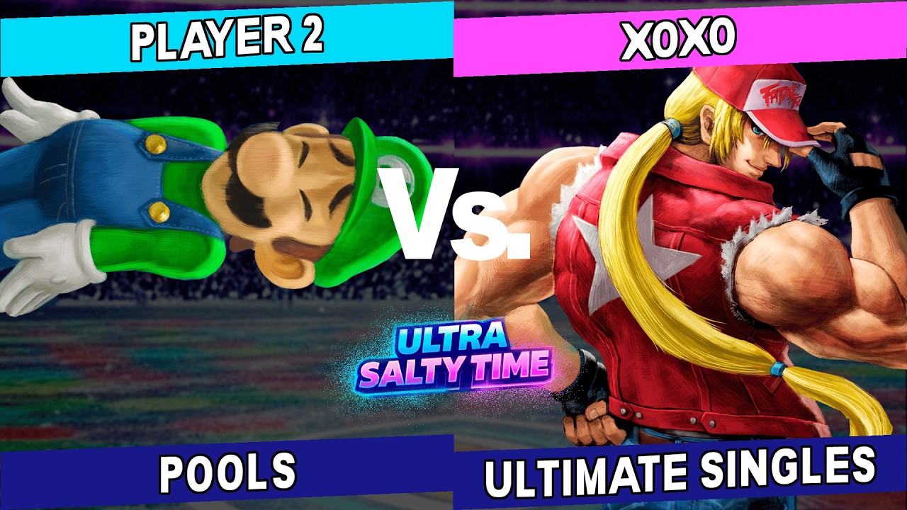 Ultra Salty Time POOLS - Player 2 (Luigi, Cloud) Vs. XOXO (Terry) Smash Ultimate - SSBU