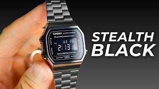 Meine neue Lieblings-Casio: A168 „Stealth Black“ WGG-1BVT