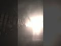 SpaceX Falcon 9 booster rocket landing from NASA Crew-7 launch