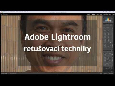 Adobe Photoshop Lightroom – retušovací techniky