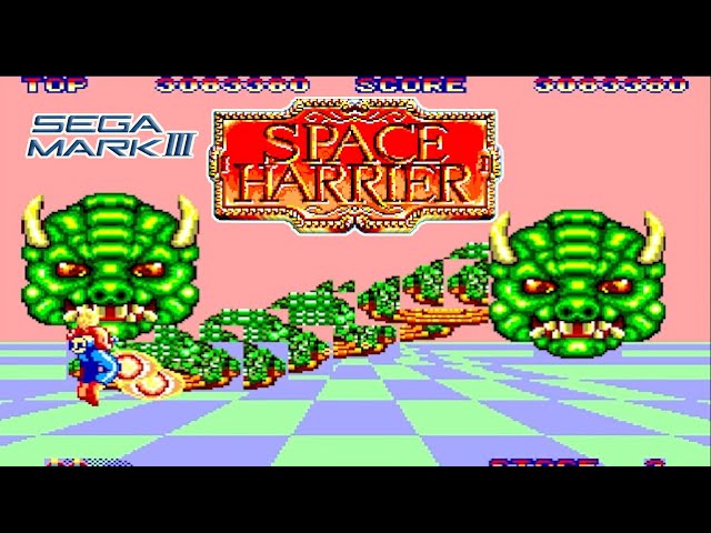 Sega Mark III スペースハリアー / Space Harrier - Full Game - YouTube