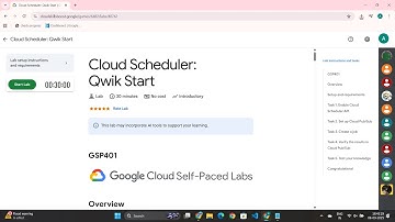 Cloud Scheduler: Qwik Start | GSP401 | #qwiklabs | #arcade ⏰☁️