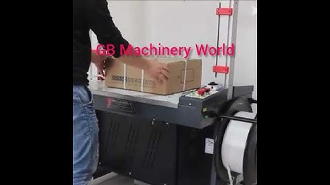 Automatic Pallet Strapping Seal Making Machine /// Contact 9315445679