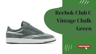 Reebok Club C Vintage Chalk Green short Review and on Foot