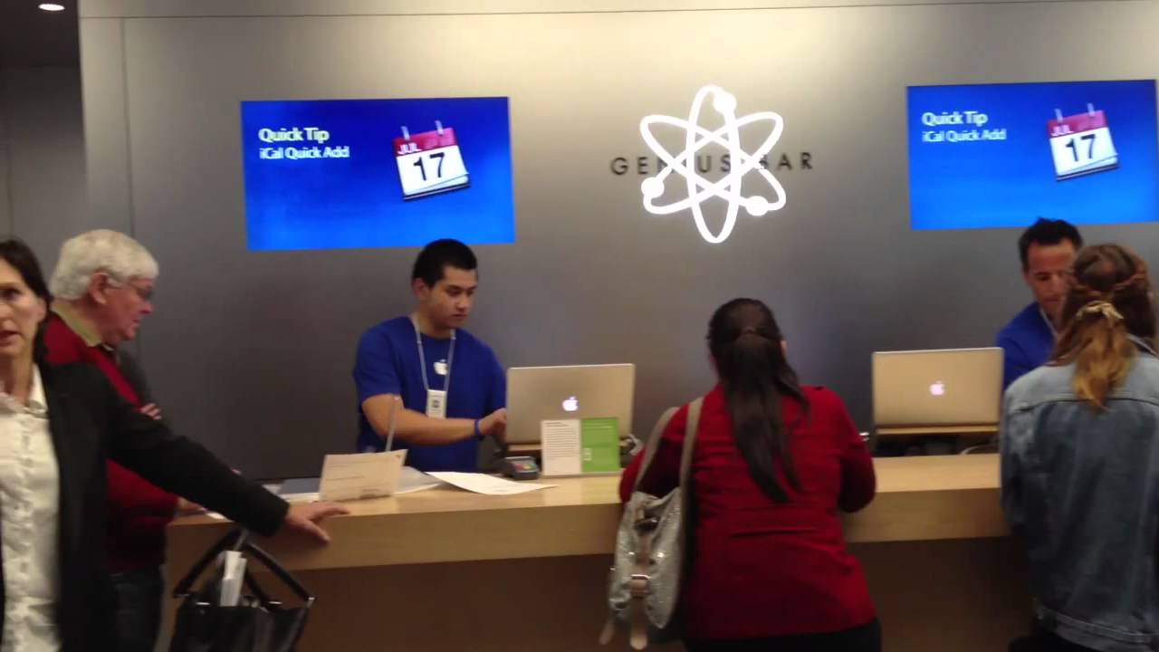 シドニーのアップルストア3階 Genius Bar 2nd Floor Inside At Sydney