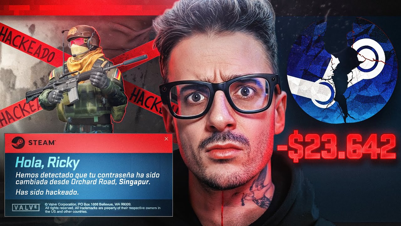 así me robaron $20.000 de mi cuenta de Steam.