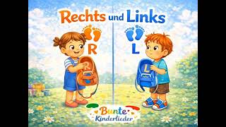 Rechts und links 👉👈 Lernlied für Kinder | Rechts und Links lernen | Bunte Kinderlieder