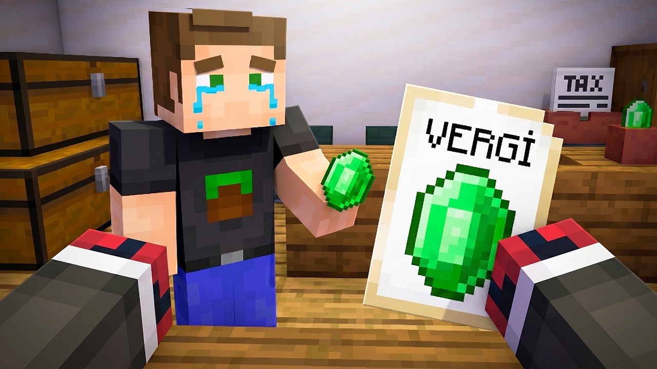 Minecraft'ta Vergi Müfettişi Oldum