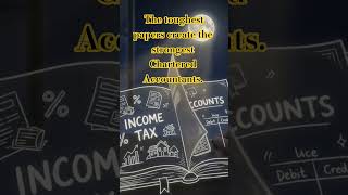 The toughest papers create the strongest Chartered Accountants. #motivation #charteredaccountant