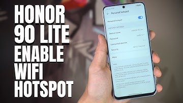 How To Set Up Portable Wifi Hotspot Honor 90 Lite
