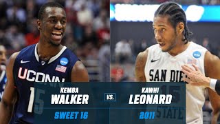 Kemba vs. Kawhi: Their 2011 Sweet 16 matchup highlights
