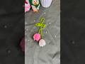 Watch Me Make Tiny Crochet Tulips 🌷 #crochet #tulip #crochetaccessories #diy #love #explore