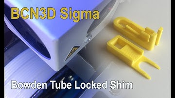 BCN3D Sigma (Anti-Popping) Bowden Tube Locked Shim