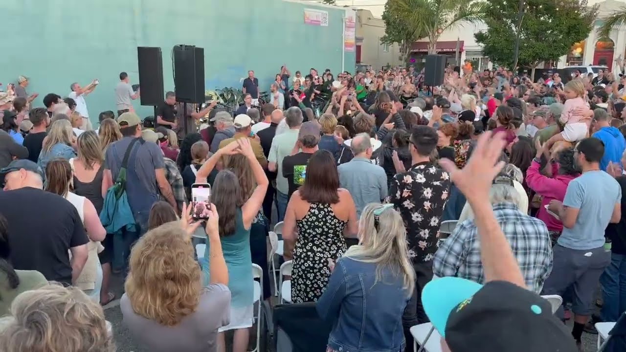 Full Slow Gherkin show at Event Santa Cruz Midtown Fridays Summer Block Party 2025