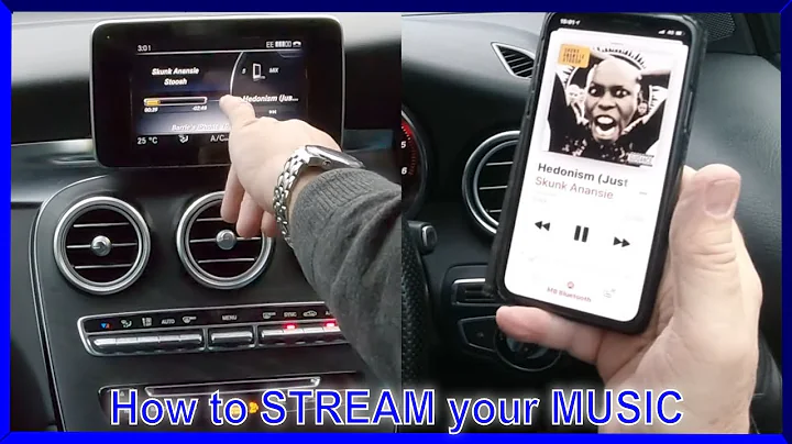 How to Stream Music From A Mobile To The Bluetooth System In A 2016 Mercedes Benz GLC Class