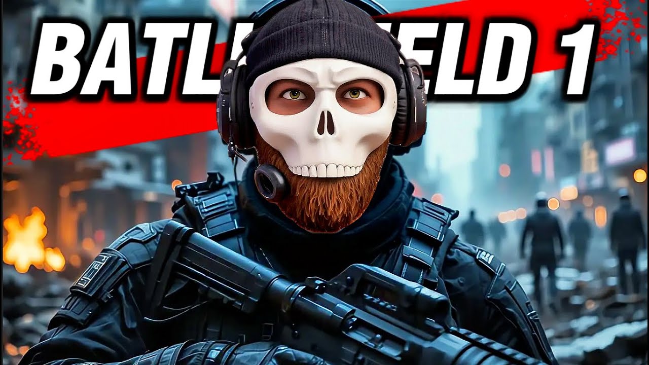 BATTLEFIELD 1 SOLDADO FANTHASMA DESTRÓI TUDO! GAMEPLAY INSANO NA CIDADE! 🔥💀