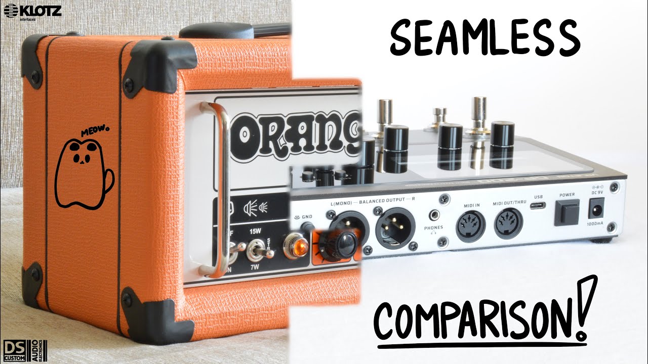 Tube Amp vs Modelling Orange OR15 vs Valeton GP200 Pedal