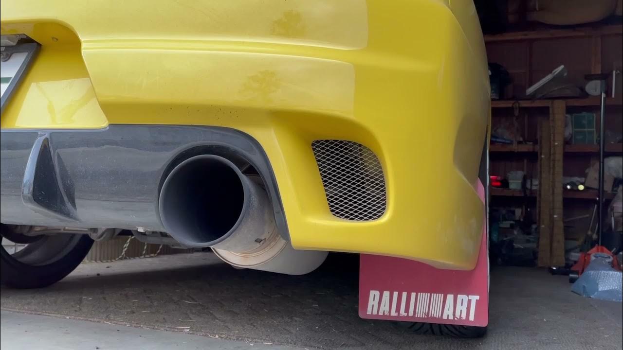 ランエボ ct9a エンジン始動マフラーサウンド MITSUBISHI engine muffler sound YouTube