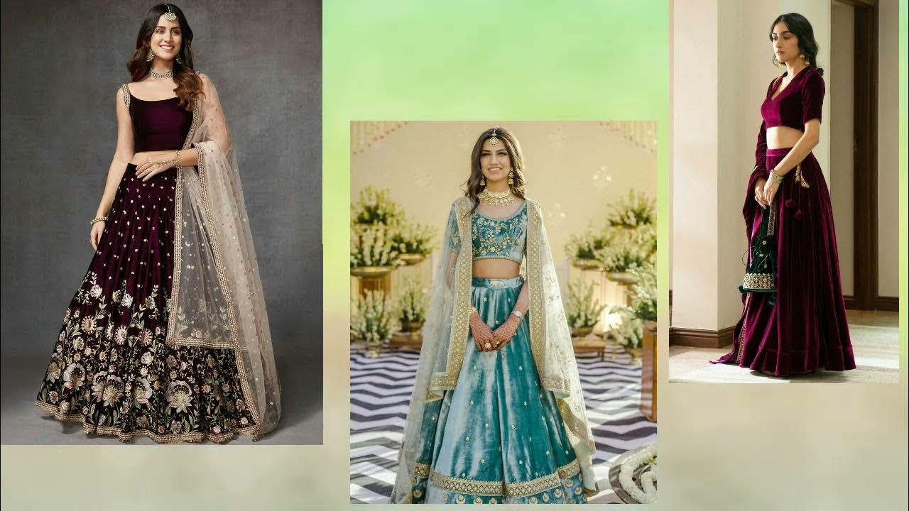 3 TYPES OF FABRICS USED TO MAKE LEHENGA IN FASHION DESIGN