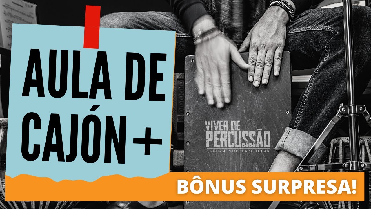 [ PASSO A PASSO ] COMO TOCAR CAJON Cristiano Pacheco YouTube