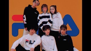 WEGOマンスリーガイド1月号「FILA×WEGO」