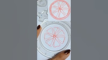 Spiro art Drawing Video #spirograph #reverse #shorts #asmr #viral