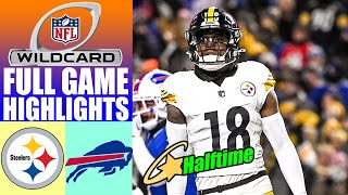 Pittsburgh Steelers vs Buffalo Bills AFC Wild Card [FULL GAME] | NFL Playoffs 2024